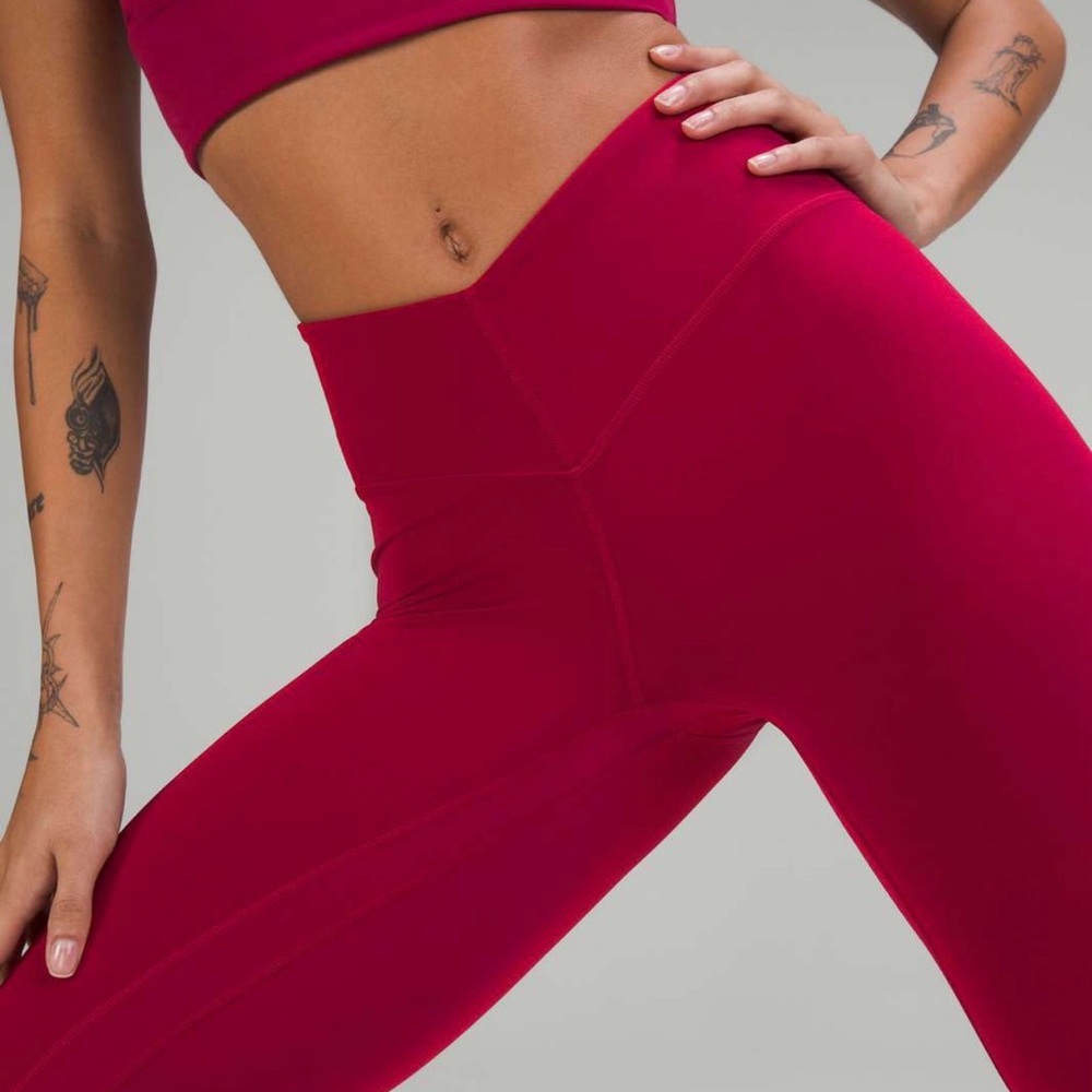 Lululemon Align V Waist Yoga Leggings Pink Size 2 Nulu💕